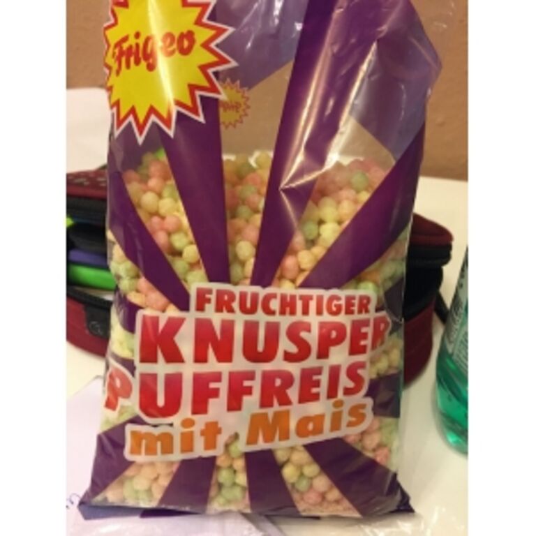 Frigeo Knusper Puffreis mit Mais (vegan)