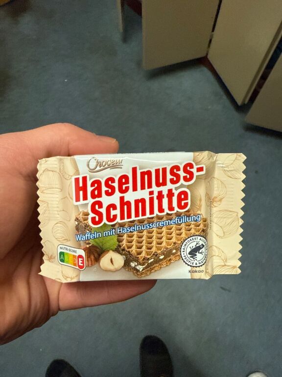 Choceur Haselnuss-Schnitte 20,8 g