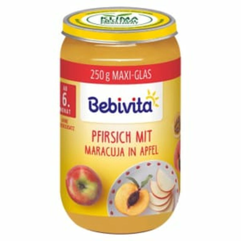 Bebivita Pfirsich mit Maracuja in Apfel