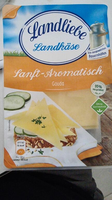 Landliebe Landkäse Sanft-Aromatisch Gouda 150g