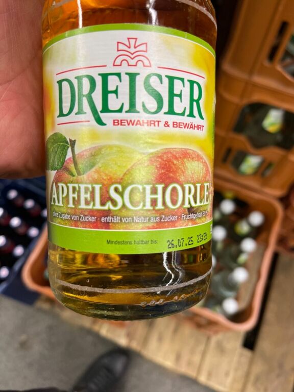 DREISER Apfelschorle 0,7 l