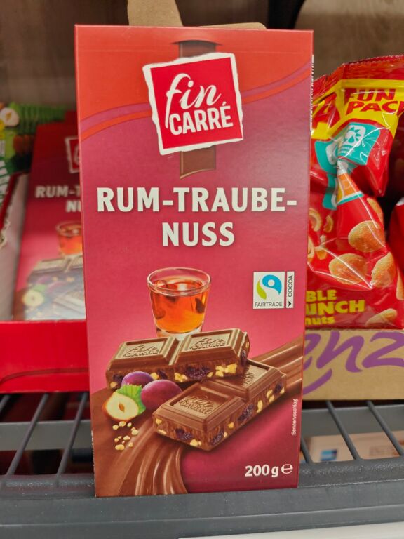 fin Carré Rum-Traube-Nuss