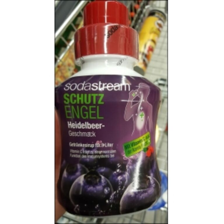 Sodastream Sirup Schutzengel Heidelbeer geschmack 375ml