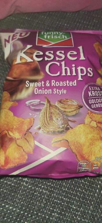 funny-frisch Kessel Chips Sweets & Roasted Onion Style