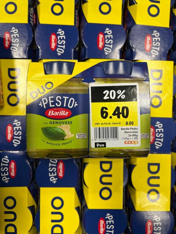  Barilla Pesto alla Genovese 190g 