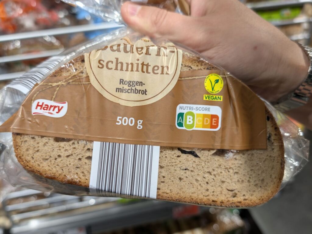 Goldähren Bauerschnitten Roggenmischbrot vegan 500 g