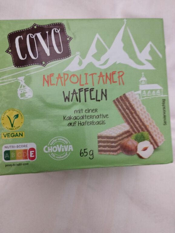 COVO NEAPOLITANER WAFFELN VEGAN 65 g