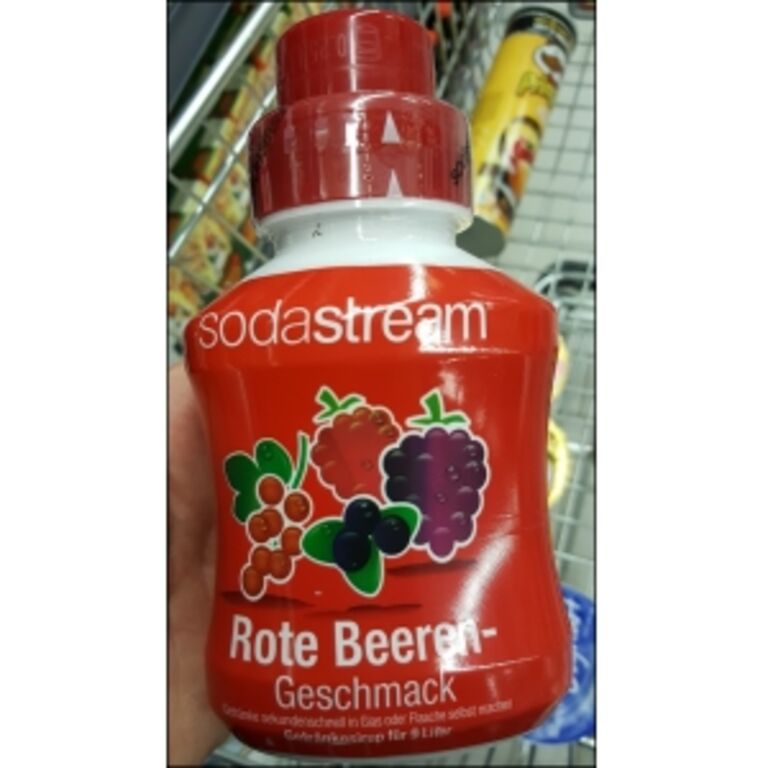 Sodastream Sirup Rote Beeren Geschmack 375ml