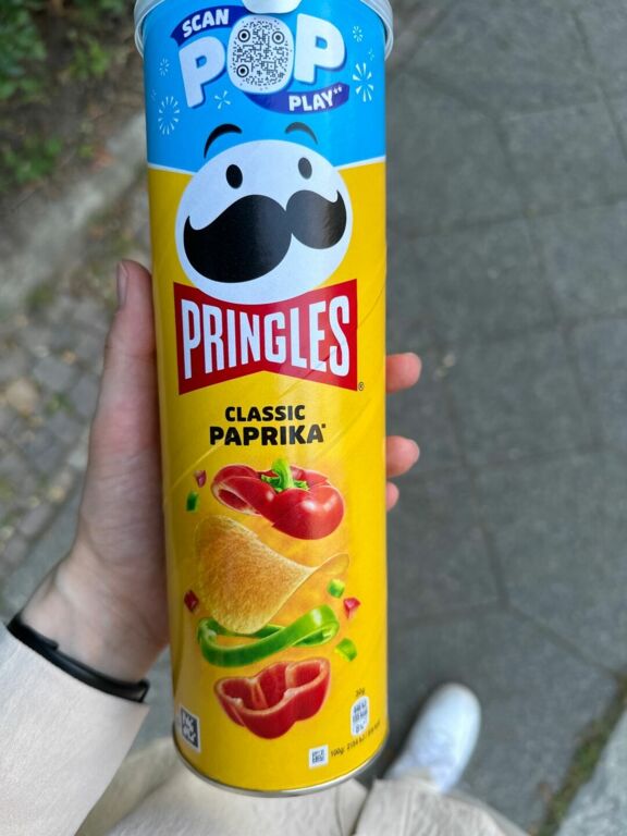 PRINGLES classic paprika