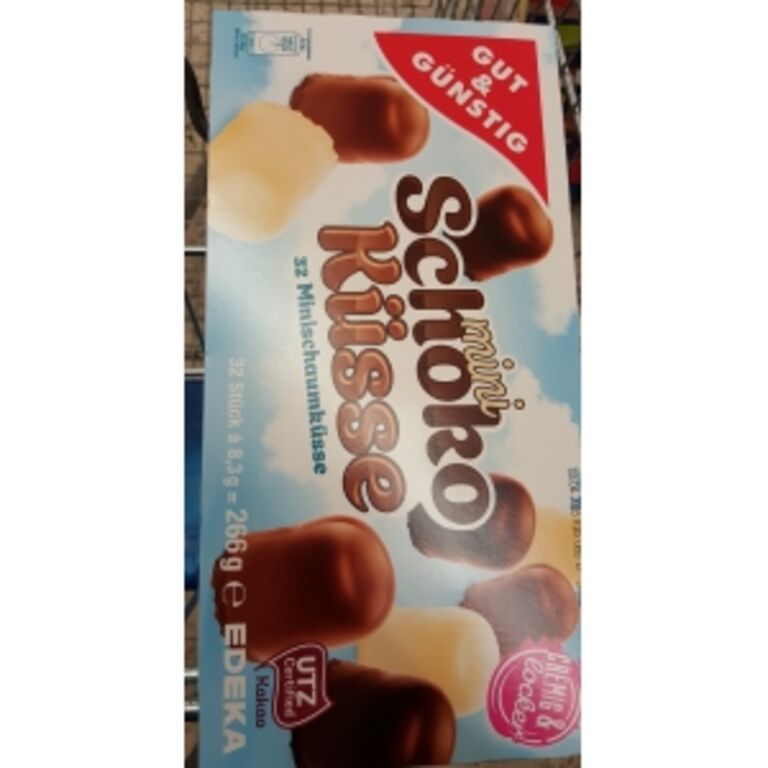 Edeka Gut & Günstig Mini Schoko Küsse 