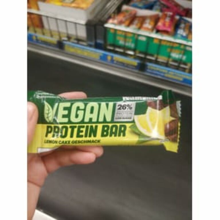 Lidl Vegan Protein Bar Lemon Cake Geschmack