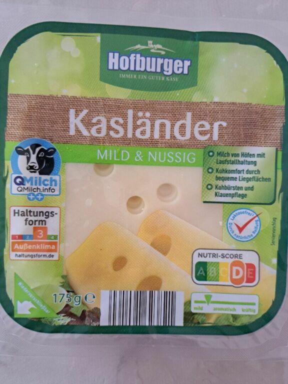 Hofburger Kasländer MILD & NUSSIG 