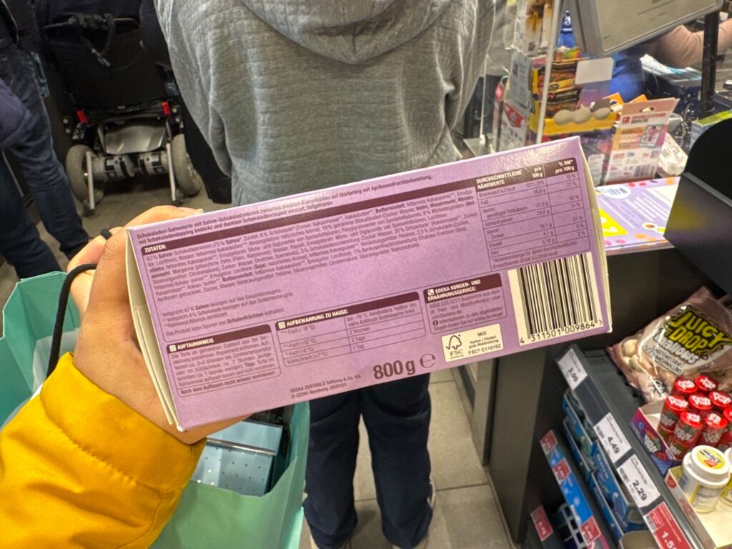 Gut&Günstig Schokoladen-Sahne 800g