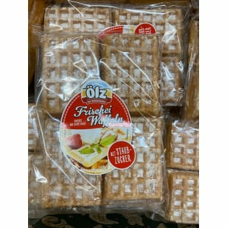 Ölz Frischei Waffeln mit Staubzucker