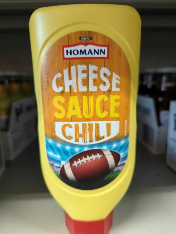 HOMANN CHEESE SAUCGE CHILI 450 ml