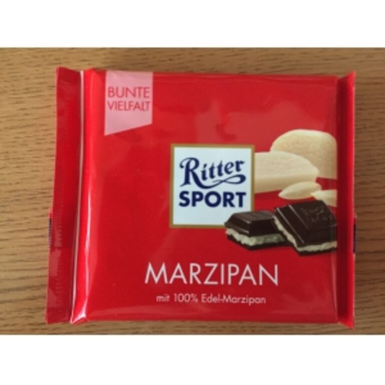 Ritter Sport Tafelschokolade Marzipan 100g