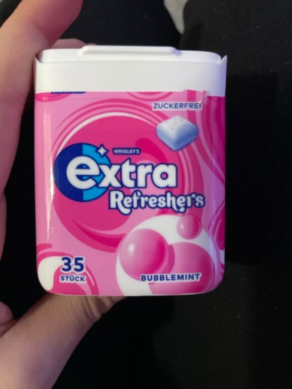 Wrigley's extra refreshers bubblemint zuckerfrei 35 Stück