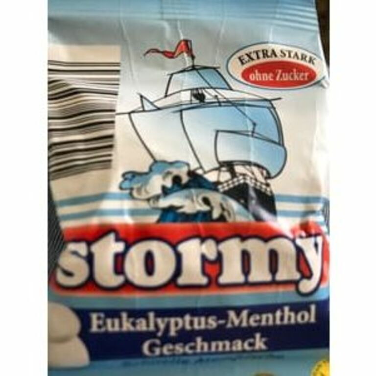 Aldi Süd Stormy Erfrischungspastillen Eukalyptus-Menthol