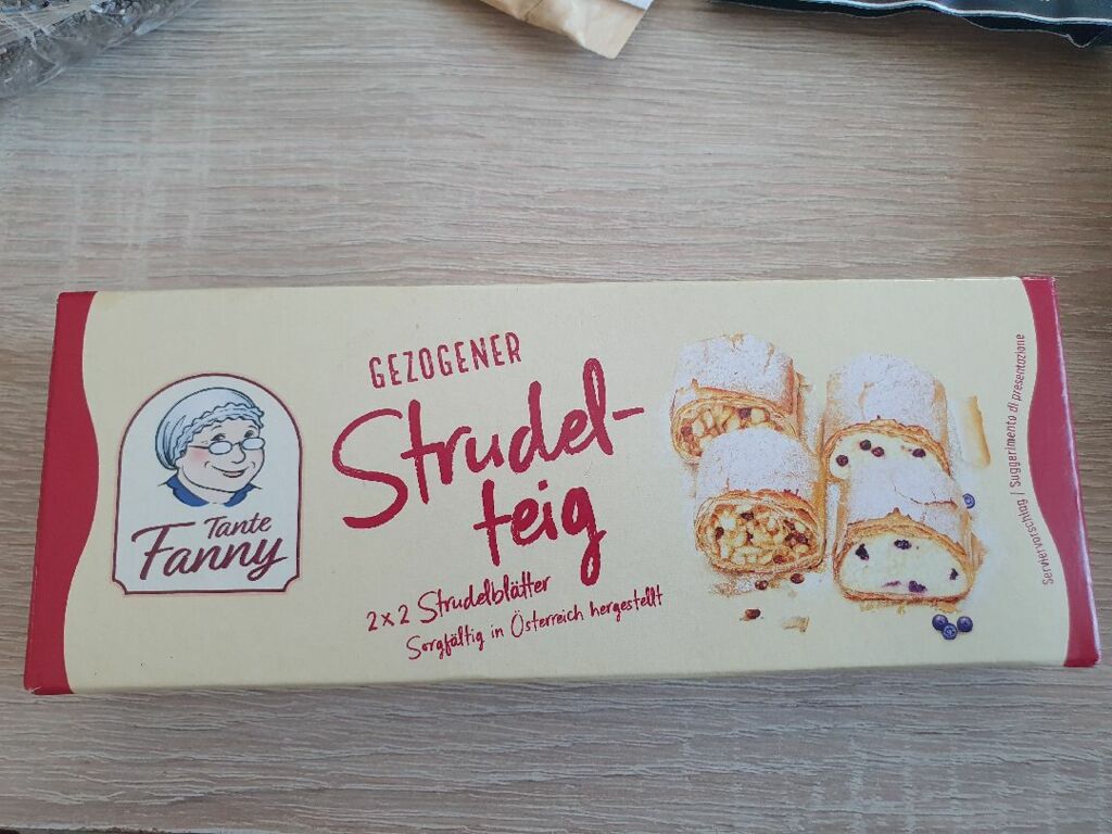 Tante Funny GEZOGENER Strudel-Teig