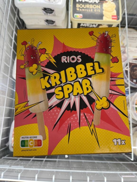 RIOS KRIBBEL SPAẞ 11×     11 × 46 ml = 506 ml  11 × 51 g = 561 g