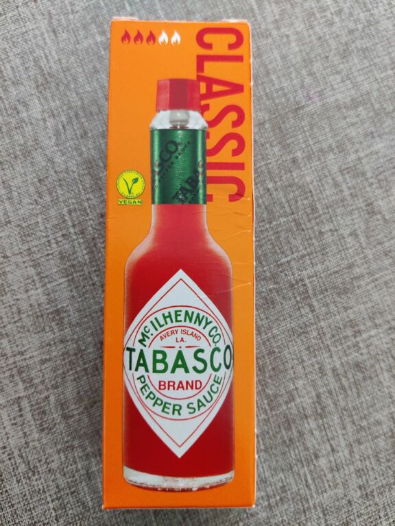 Mc. ILHENNY CO. Tabasco Brand Pepper Sauce 60 ml