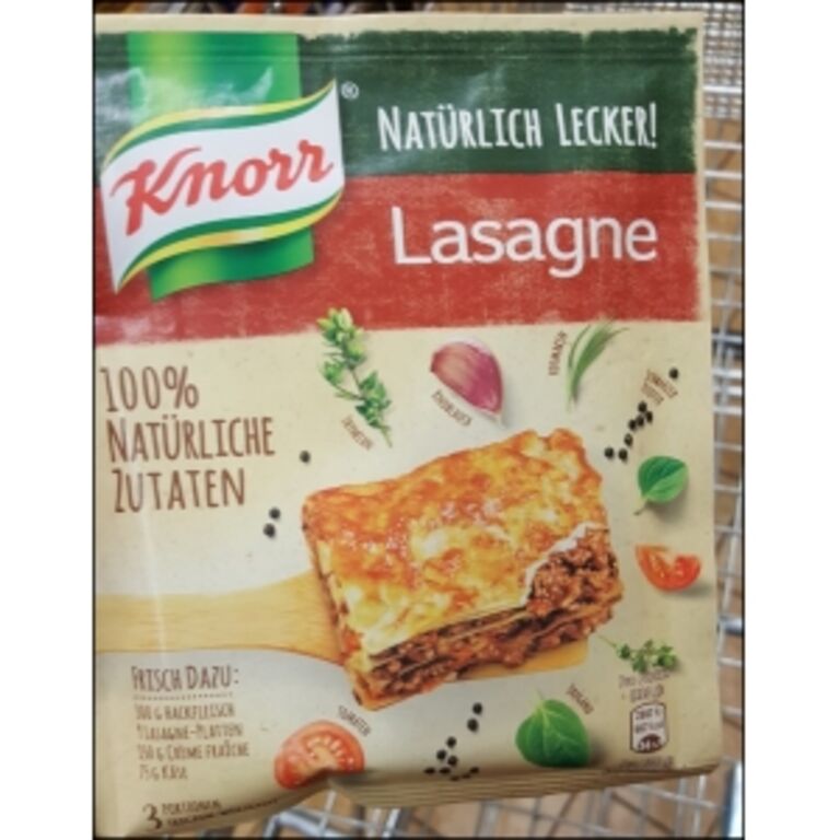 Knorr Lasagne  (VEGAN) 60g