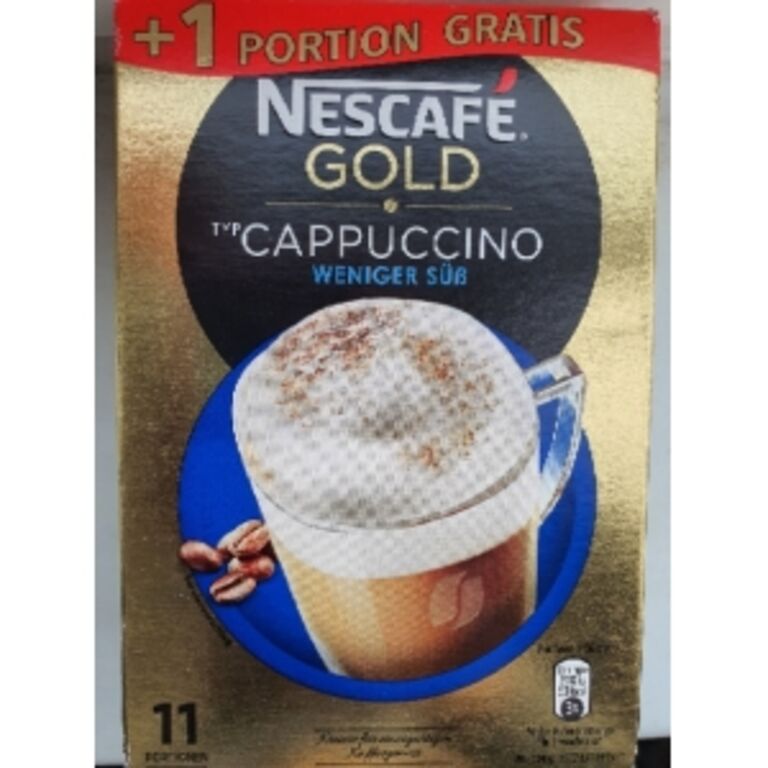 Nescafe Gold Typ Cappuccino Weniger Süß