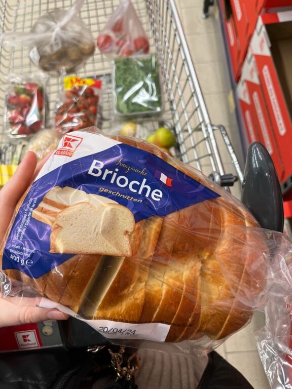 K Classic Französiche Brioche geschnitten 400 g