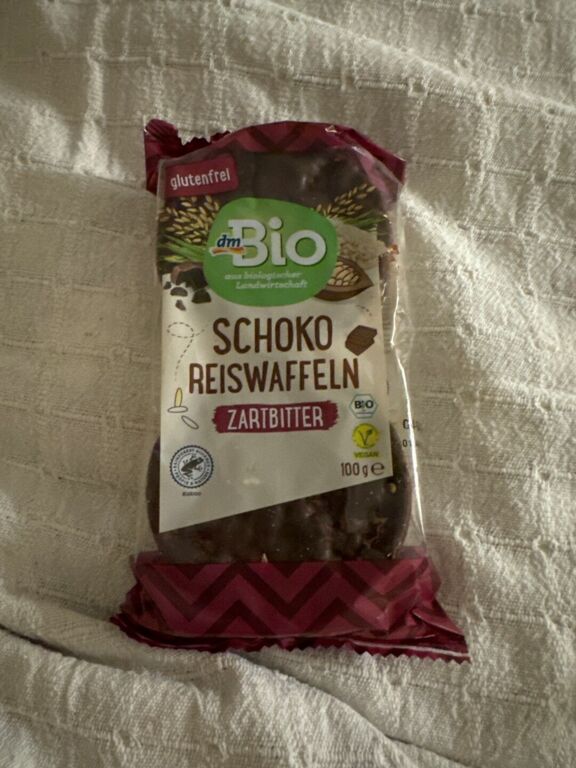 dm Bio SCHOKO REISWAFFELN ZARTBITTER 100 g