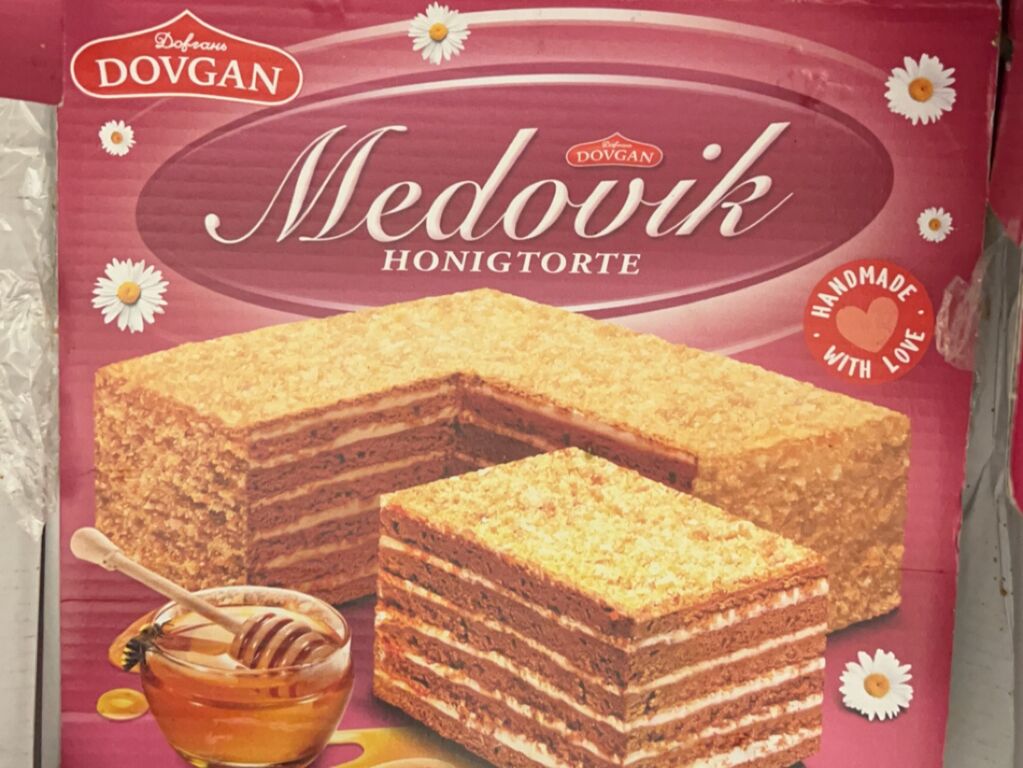 DOVGAN Medovic Honigtorte 1 000 g