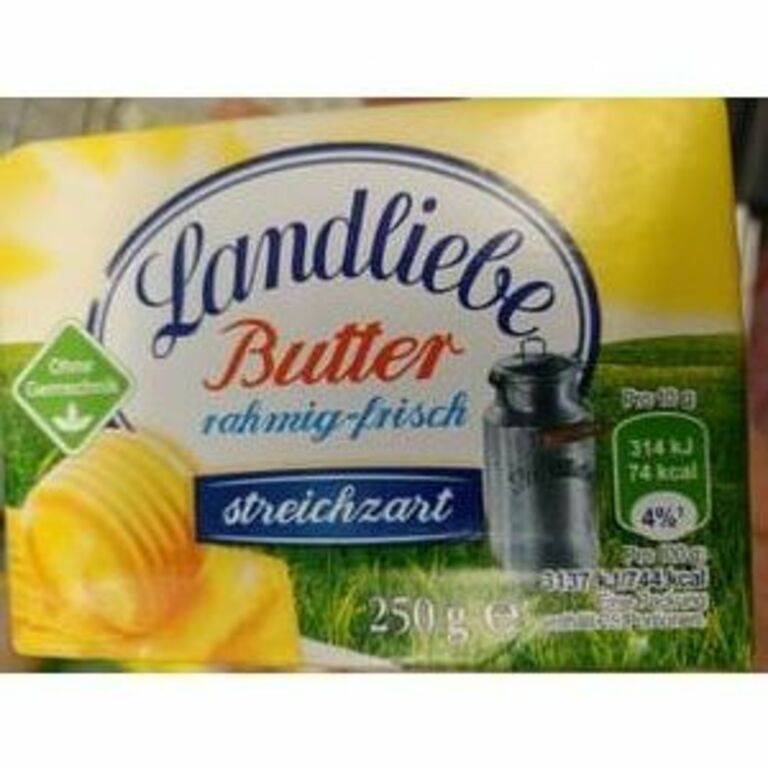 Landliebe Butter rahmig frisch streichzart 