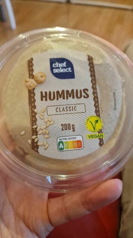 Lidl Chef Select Hummus Classic