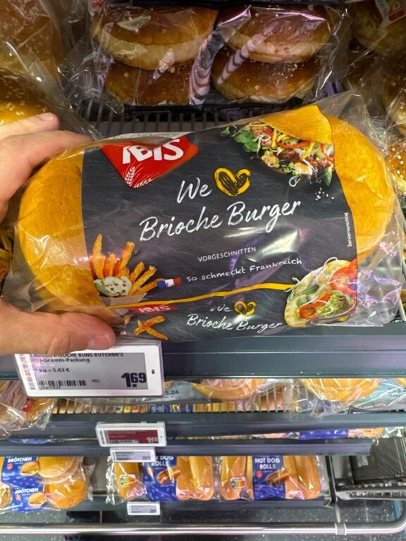 IBIS We Brioche Burger 4 Stück