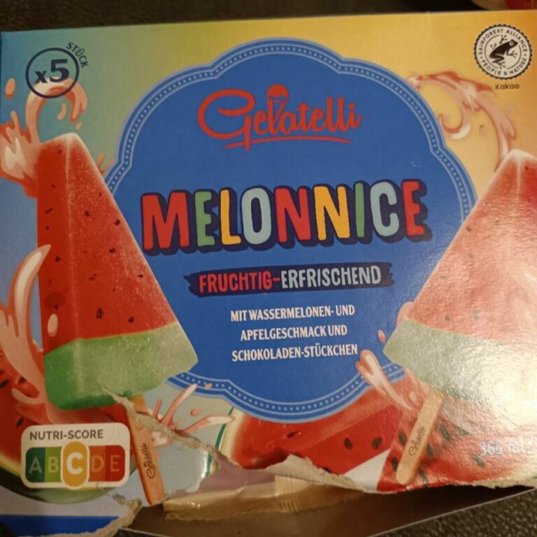 Gelatelli Melonnice fruchtig-erfrischend 335 g (5 x 67 g)