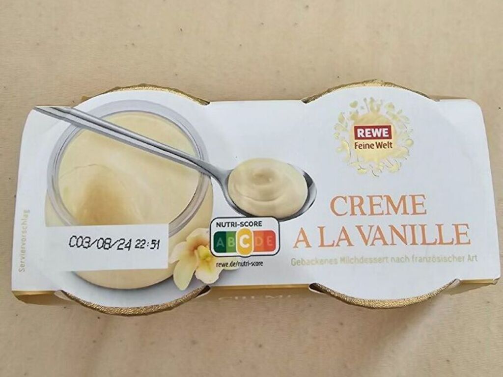 REWE Feine Welt crème à la vanille 200 g (2 × 100 g)