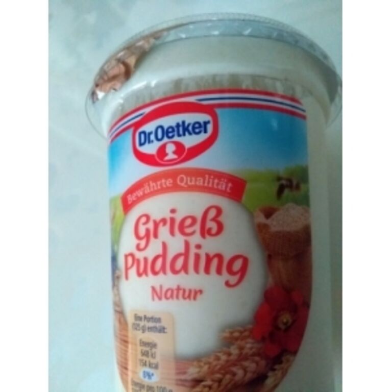 Dr. Oetker Grieß Pudding Natur