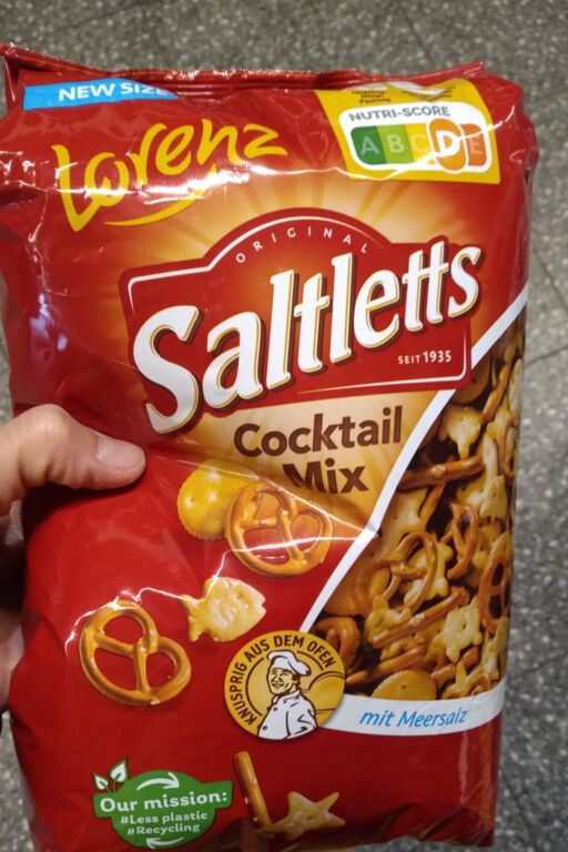 New size Lorenz Saltletts Cocktail-Mix 600 g
