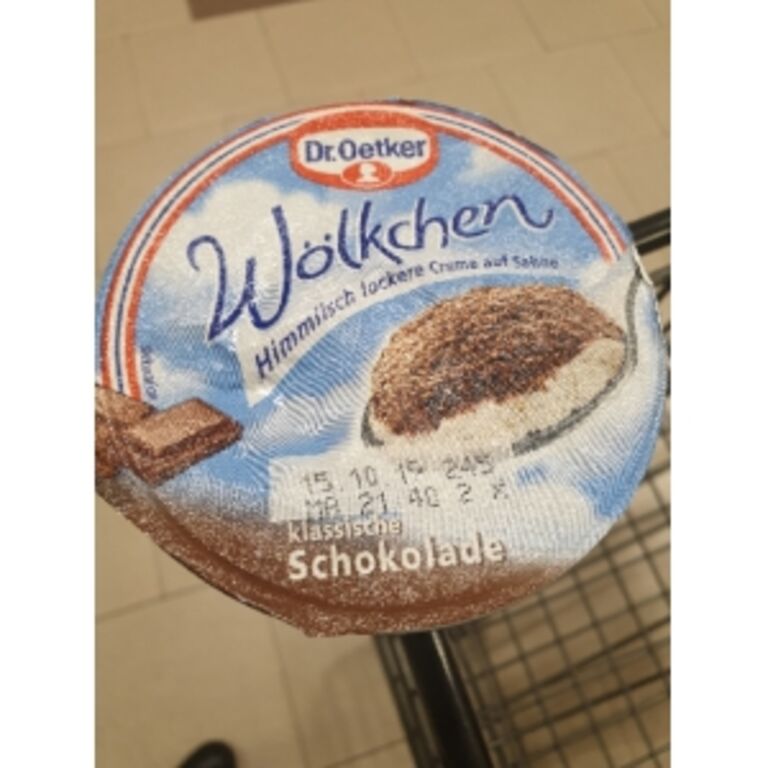 Dr. Oetker Wölkchen Schokolade