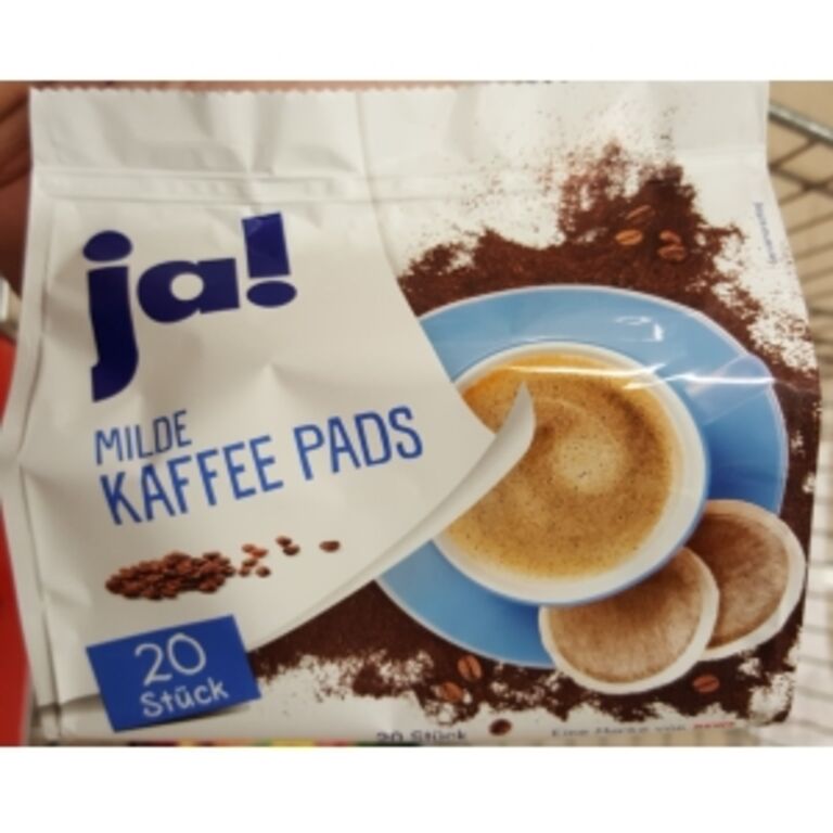 Rewe ja! Milde Kaffeepads 