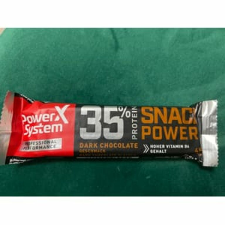 Power X System 35% Protein Snack Power Dark Chocolate Geschmack 45g