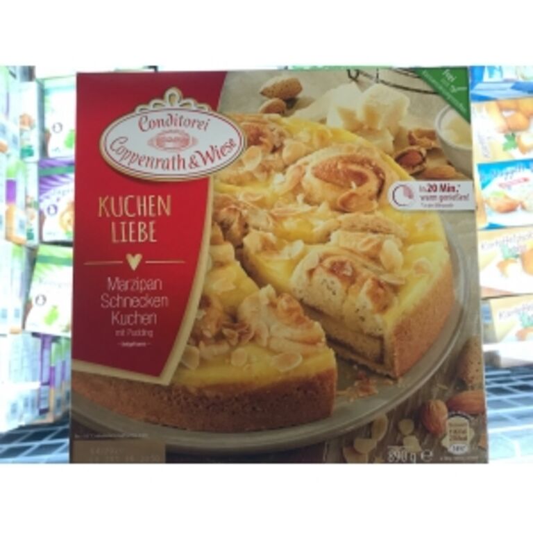 Conditorei Coppenrath & Wiese Kuchen Liebe Marzipan Schnecken Kuchen mit Pudding