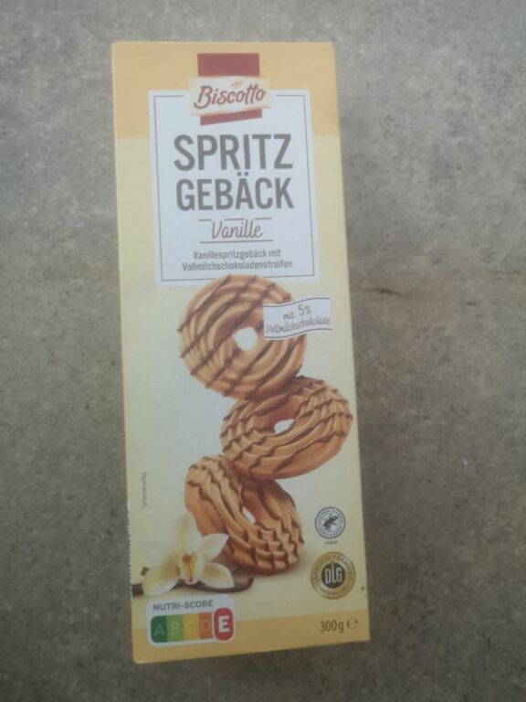 Biscotto Spritzgebäck Vanille