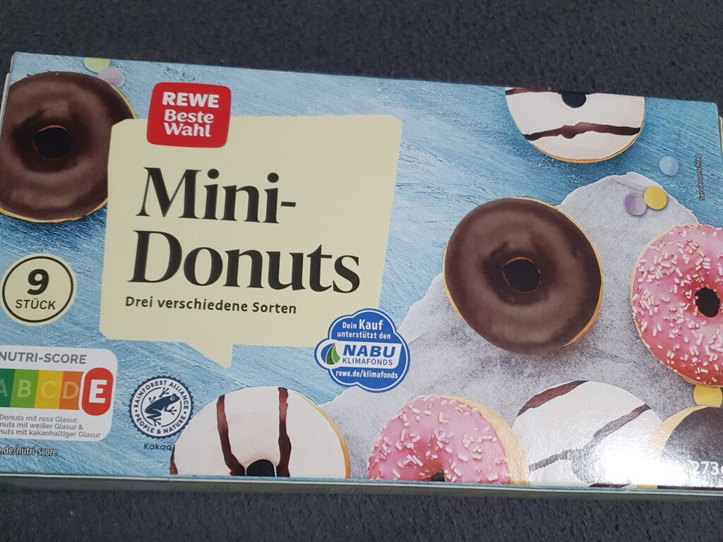REWE beste Wahl Mini-Donuts 9 Stück