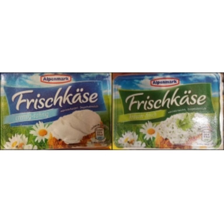 Aldi Süd Alpenmark Frischkäse Cremig Sahnig und Kräuter-frisch