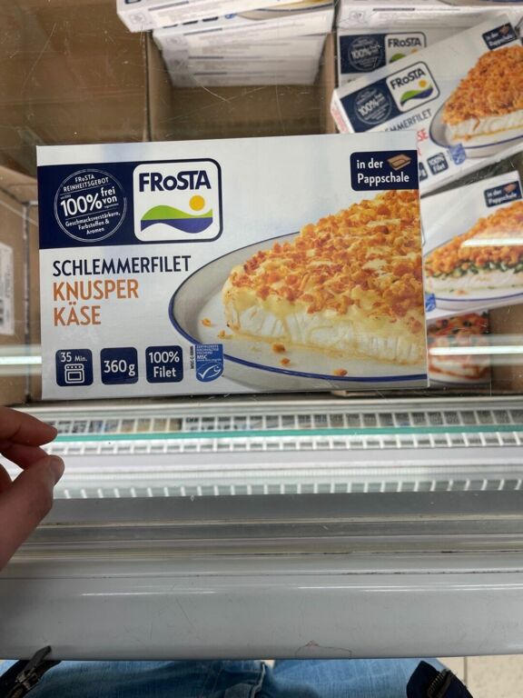 Frosta Schlemmerfilet Knusper Käse  360 g