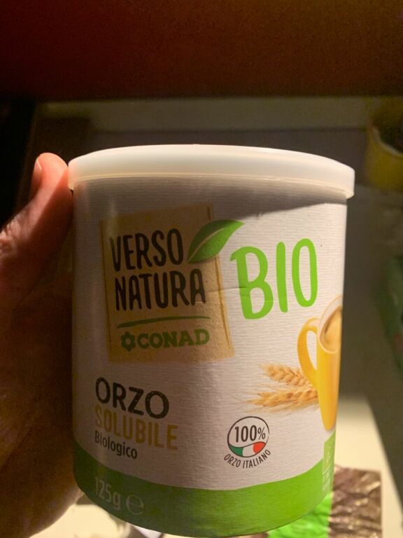 VERSO NATURA CONAD BIO ORZO SOLUBILE 125 g