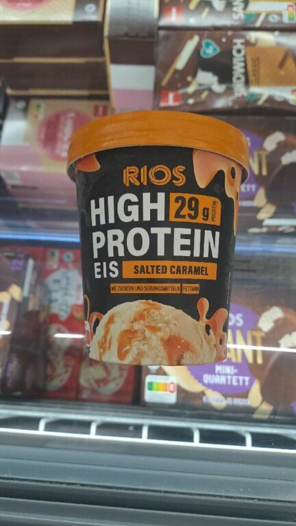 RIOS HIGH PROTEIN EIS SALTED CARAMEL 29 g PROTEIN 500 ml 290 g