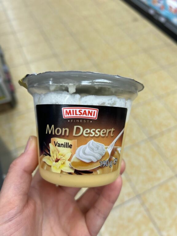 MILSANI mon dessert vanille 190 g