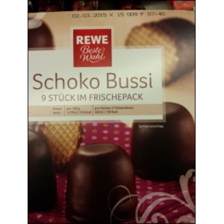 Rewe Beste Wahl 9 Schoko Bussi