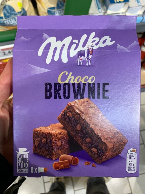 Milka Choco Brownie 6 × 150g